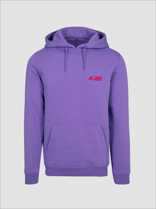 TMBRWRKS Violet Chainsaw Hoody